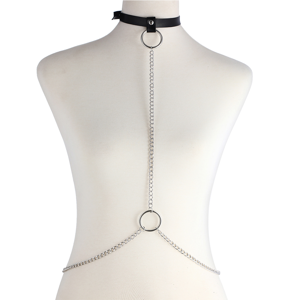 Women'S Fashion Harness - Seksowna ozdoba na ciało, gotyckie łańcuszki