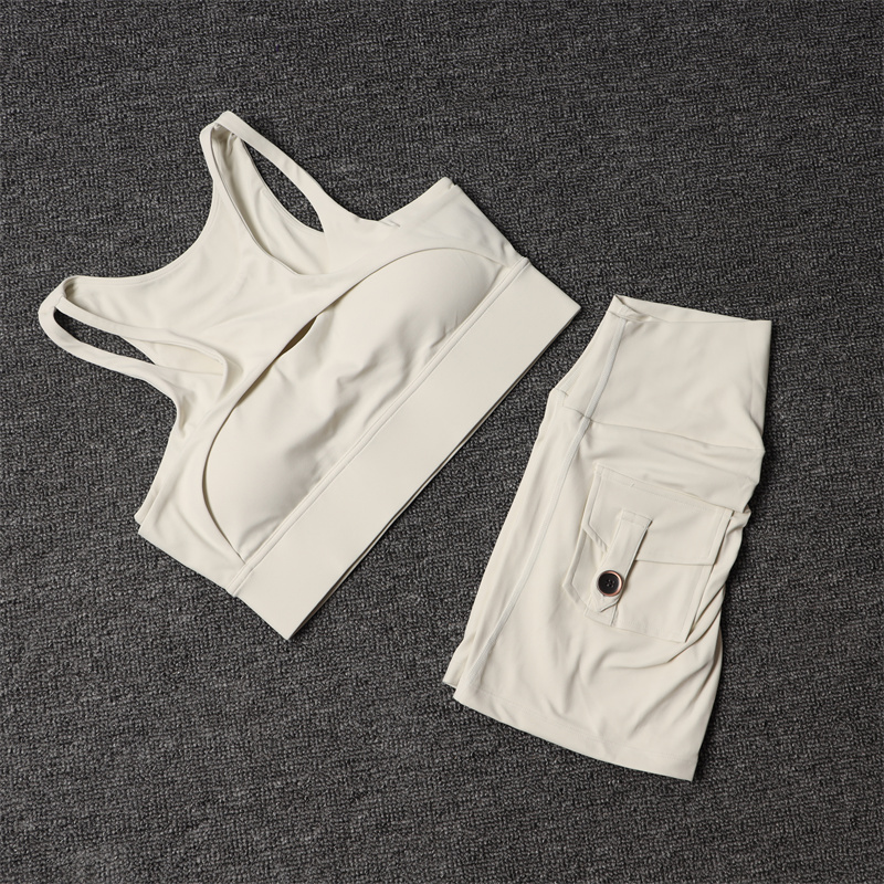 Women'S Fashion Leggings - Spodenki fitness zestawy do jogi damski