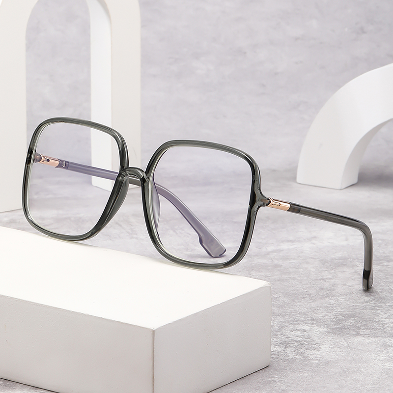 Women'S Fashion Eyeglasses - Duże kwadratowe okulary blokujące niebieskie światło