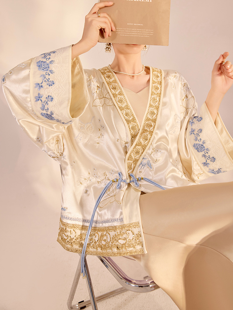 Women'S Fashion Jackets - Wiosenna luksusowa kurtka damska z chińskim