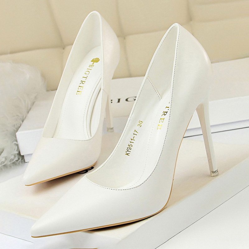 Xxl Women Fashion - BIGTREE Buty Damskie Czółenka Modne Szpilki