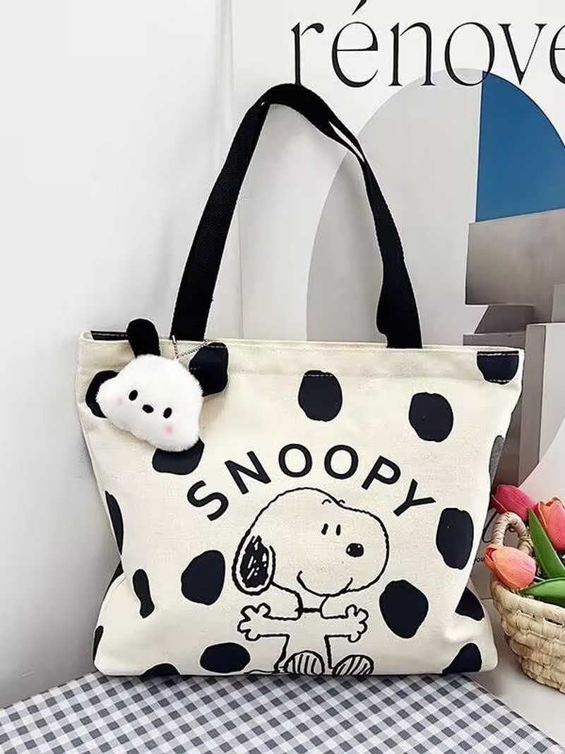 Canvas Tote Bag - Torba na ramię z płótna z