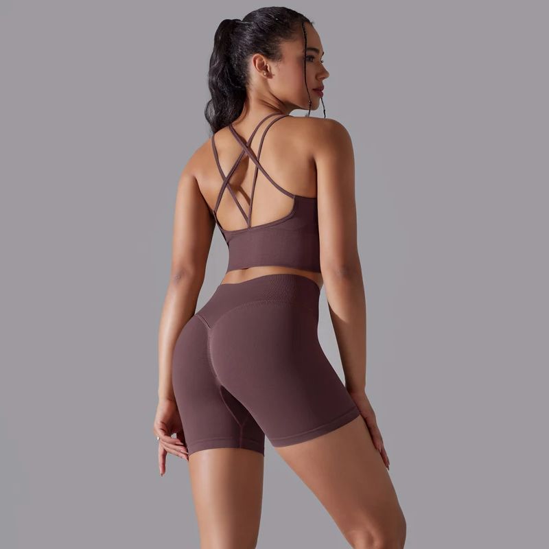 Women'S Fashion Leggings - Seksowne zestawy do jogi Damski dres