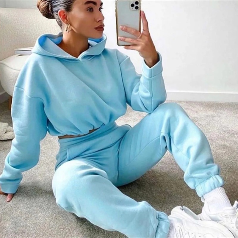 Hoodie Women Oversized - Komplet damski na jesień-zimę 2025 -