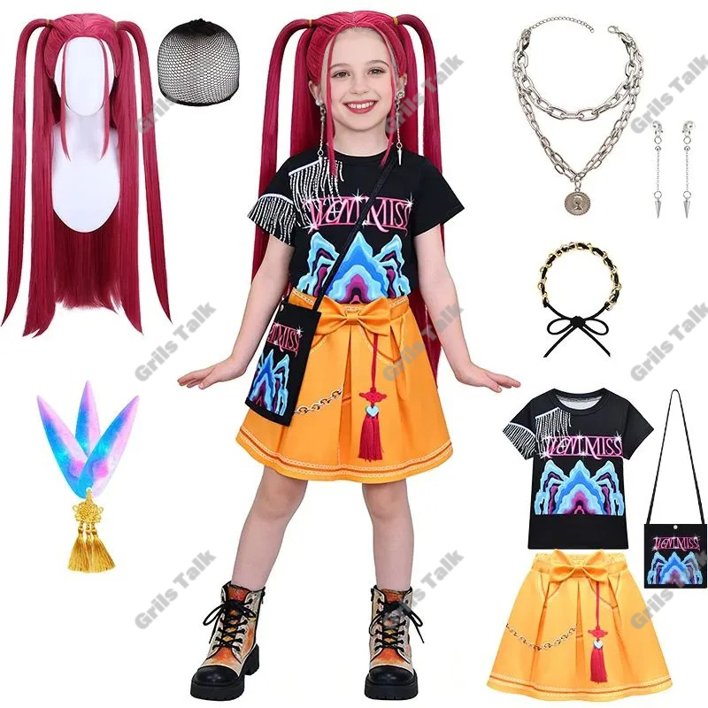 Women'S Fashion Jackets - Strój Cosplay Anime dla Dziewczyn, Drukowany