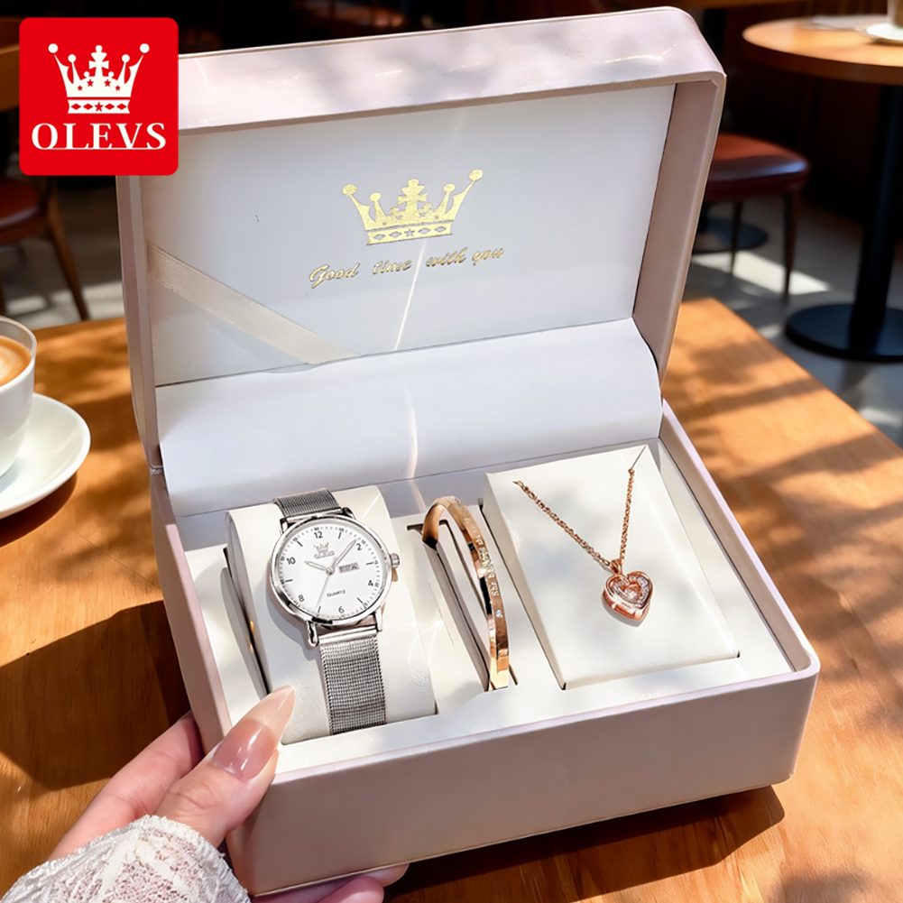 Women'S Fashion Line - OLEVS 2996 Damskie Zegarki Oryginalne Eleganckie