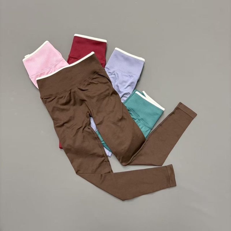 Women'S Fashion Leggings - Legginsy Sculpt Scrunch Damskie z Wysokim