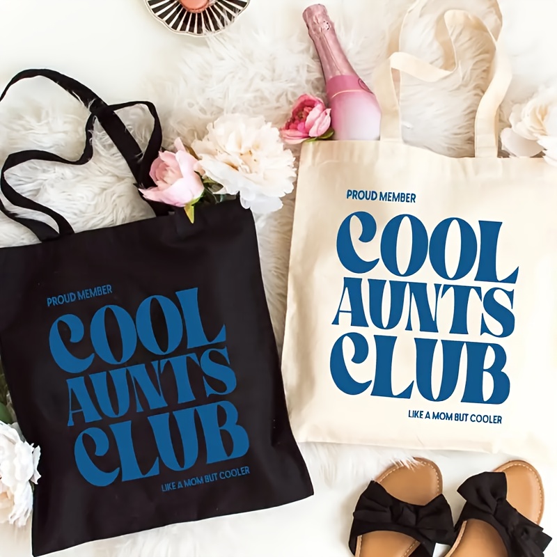 Canvas Tote Bag - Torba na ramię Cool Aunts Club