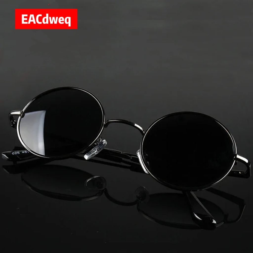Women'S Fashion Eyeglasses - Okulary przeciwsłoneczne męskie retro vintage okrągłe