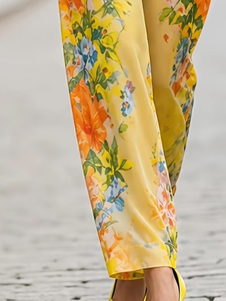 Damski dwuczęściowy zestaw z k – Wide Leg Palazzo Pants recenzja i cena