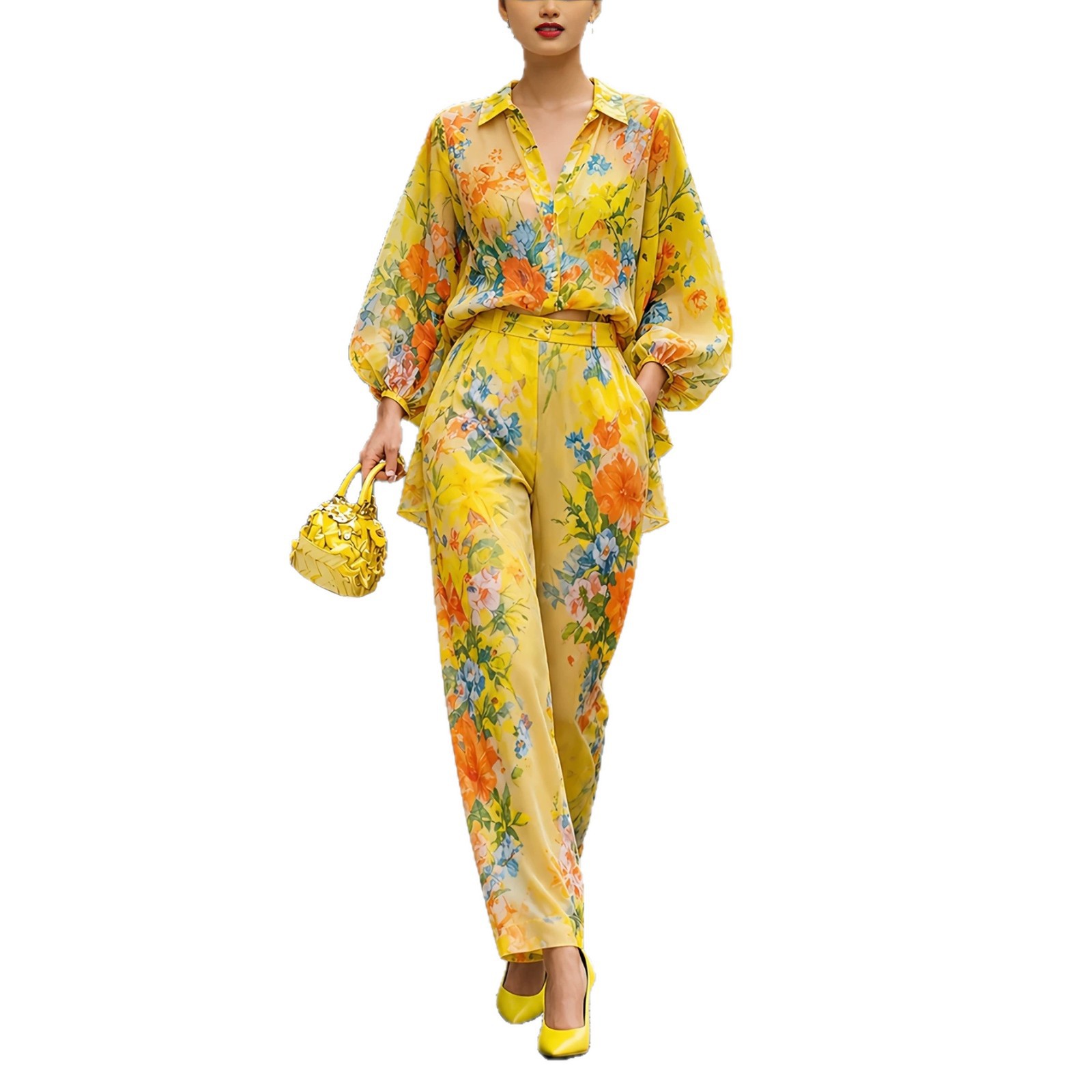 Damski dwuczęściowy zestaw z k – Wide Leg Palazzo Pants recenzja i cena