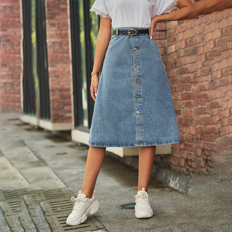 Uniwersalna, wyszczuplająca, s – A-Line Skirt Midi recenzja i cena