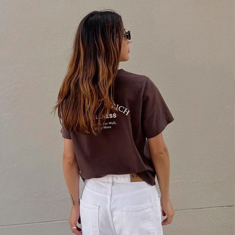 American Vintage Letters Print – Women'S Fashion In The 90S recenzja i cena