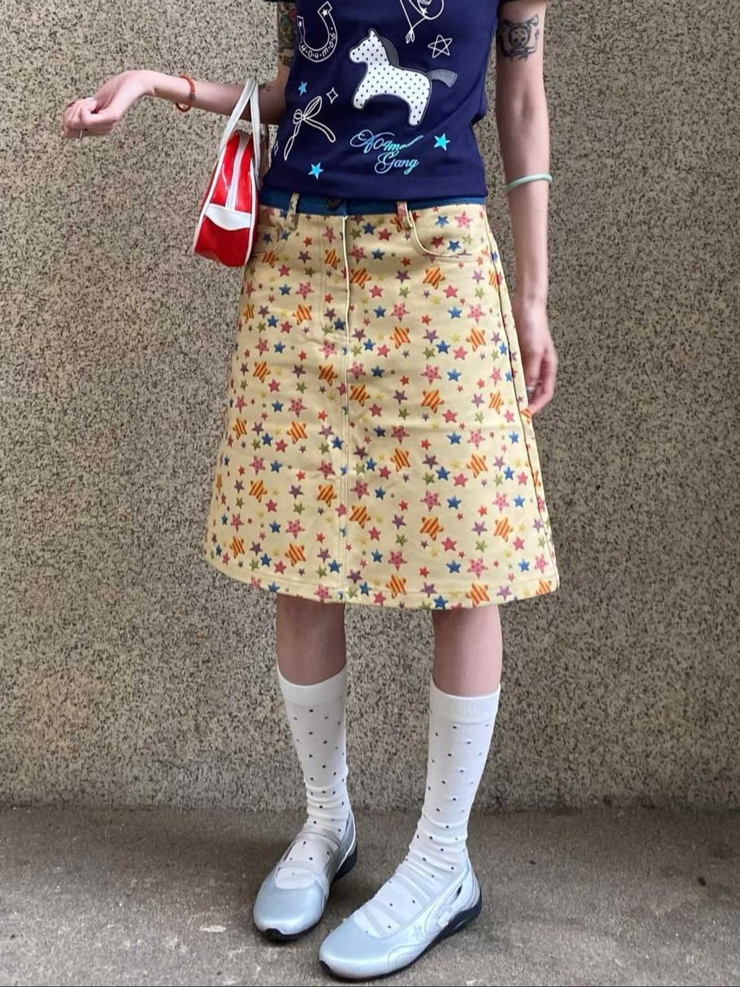 Letnie damskie spódnice midi,  – A-Line Skirt Midi recenzja i cena
