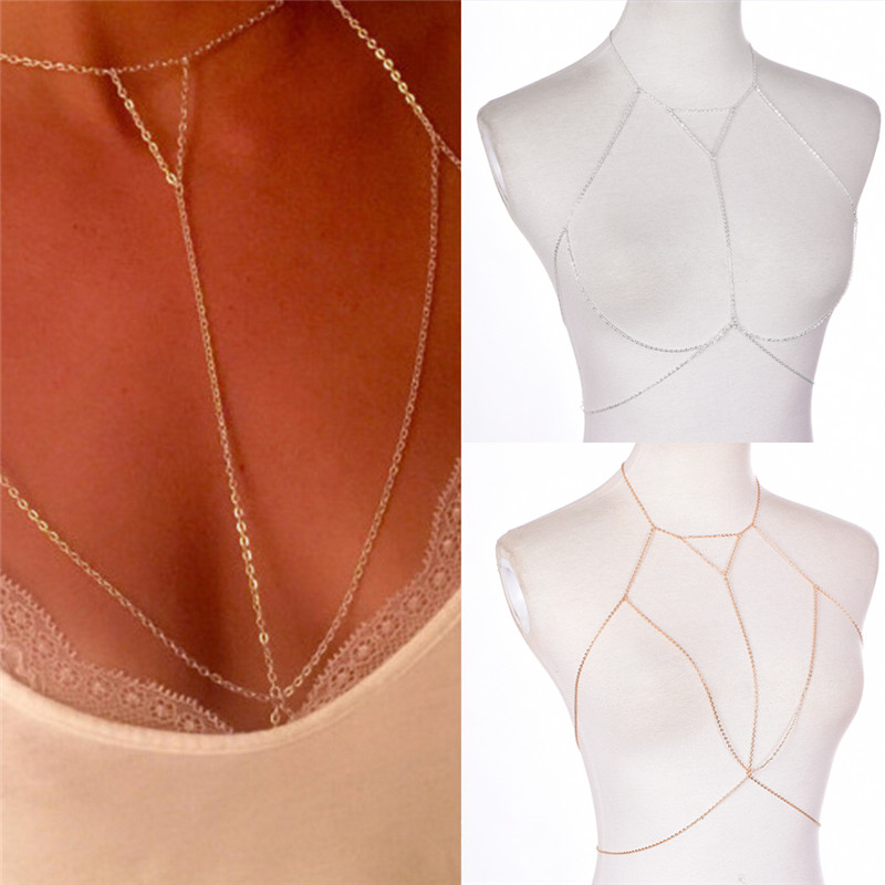 Złote srebrne modne ogniwo sta – Women'S Fashion Harness recenzja i cena