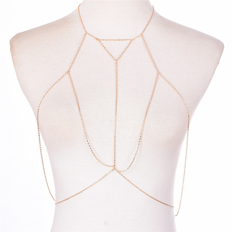 Złote srebrne modne ogniwo sta – Women'S Fashion Harness recenzja i cena