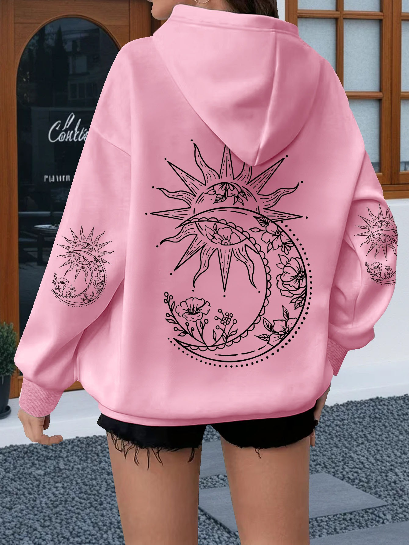 Damska bluza z kapturem z nadr – Hoodie Women Oversized recenzja i cena