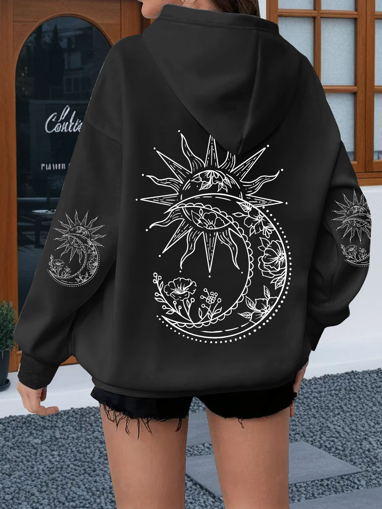 Damska bluza z kapturem z nadr – Hoodie Women Oversized recenzja i cena