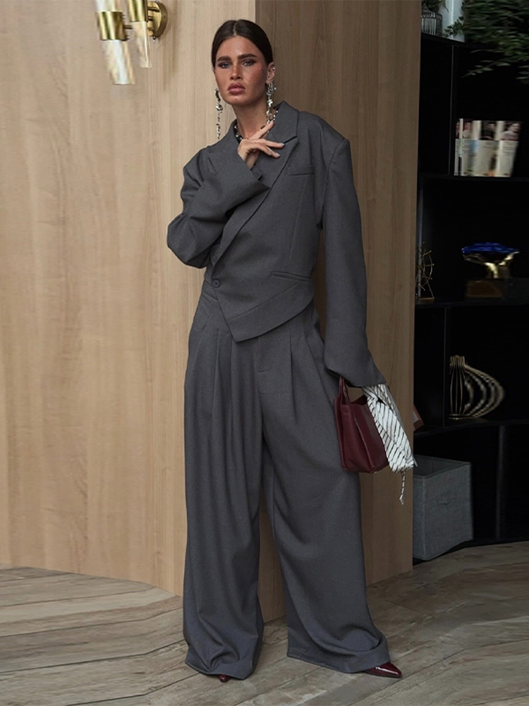 Eleganckie damskie ubrania do  – Wide Leg Palazzo Pants recenzja i cena