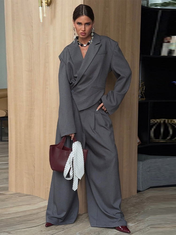 Eleganckie damskie ubrania do  – Wide Leg Palazzo Pants recenzja i cena