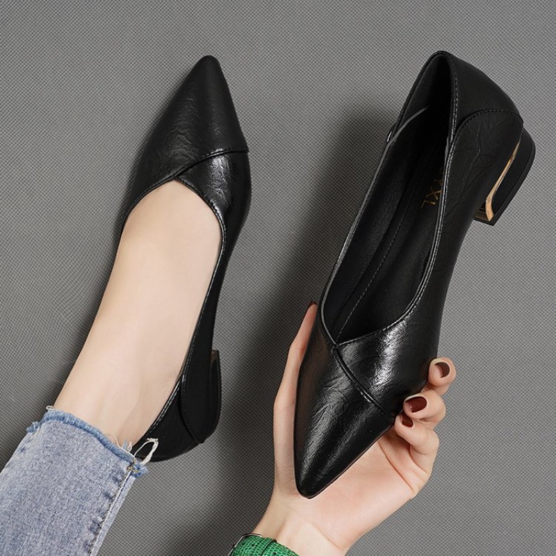 Nowe damskie skórzane buty na  – Women'S Fashion Footwear recenzja i cena
