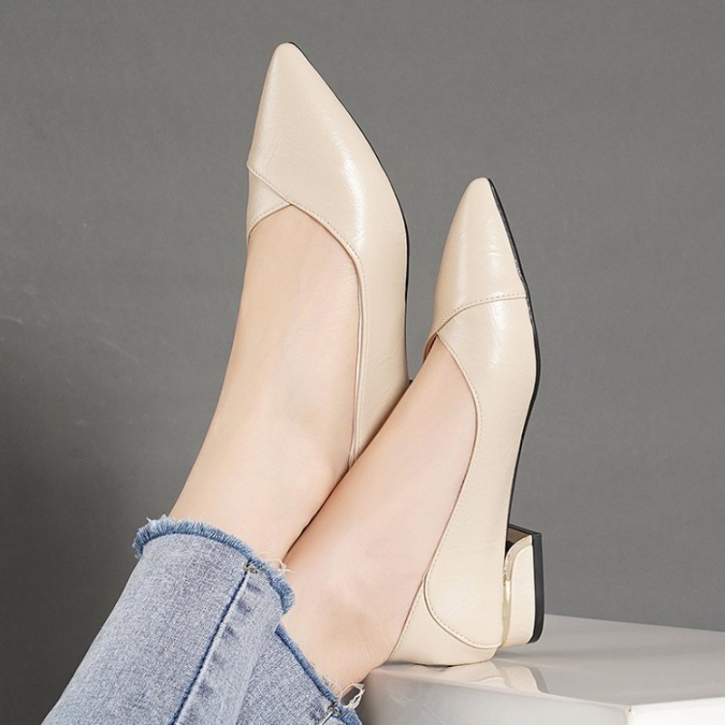 Nowe damskie skórzane buty na  – Women'S Fashion Footwear recenzja i cena