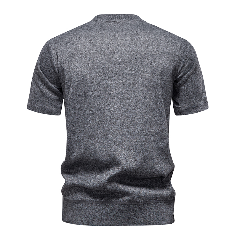 Męskie swetry z dzianiny Swete – Ribbed Knit Sweater recenzja i cena