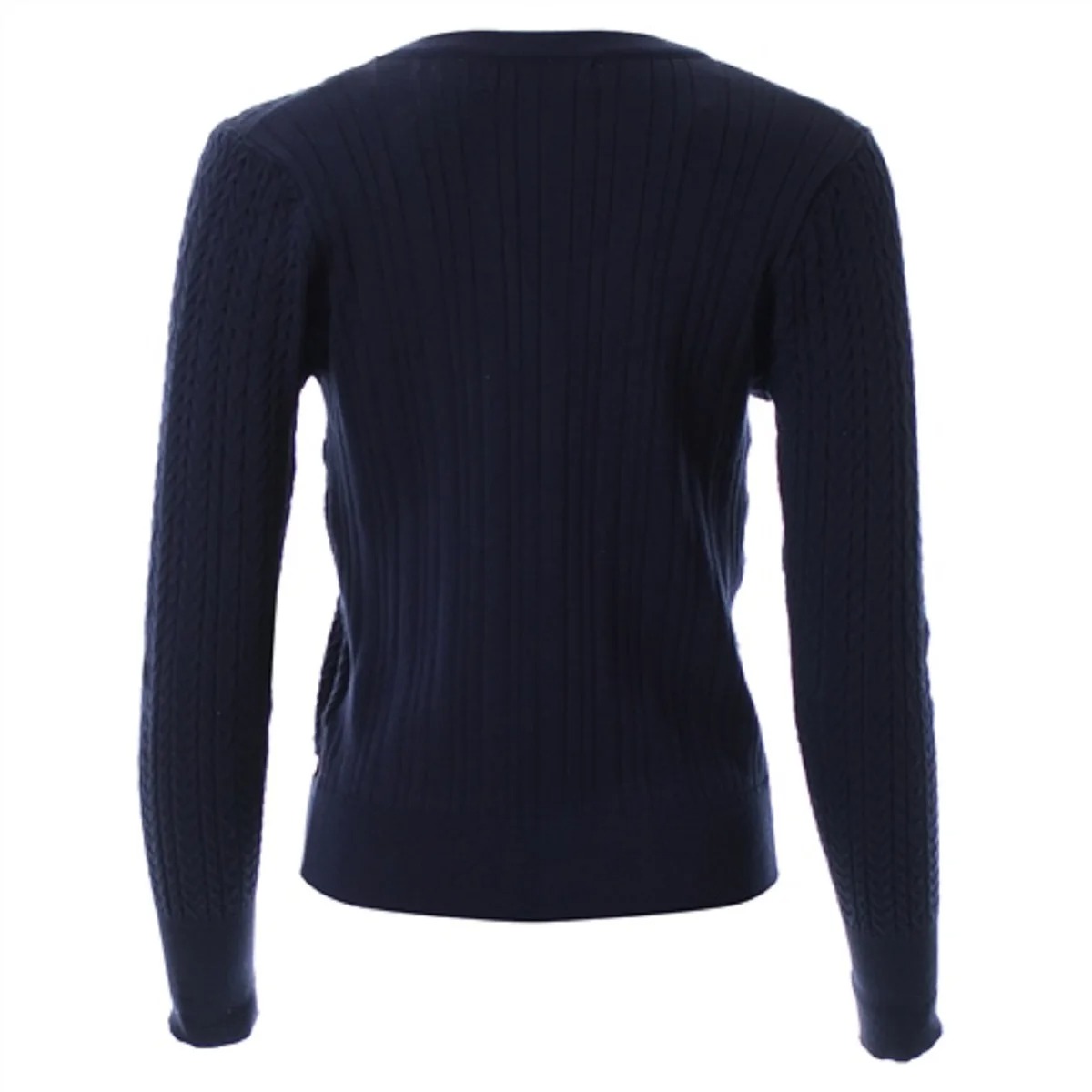 Plus rozmiar damski zapinany n – Ribbed Knit Sweater recenzja i cena