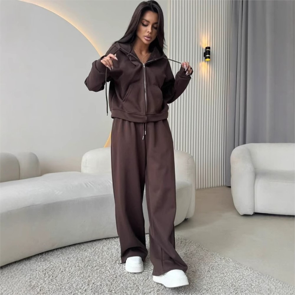 Damski strój sportowy Bluza z  – Wide Leg Palazzo Pants recenzja i cena