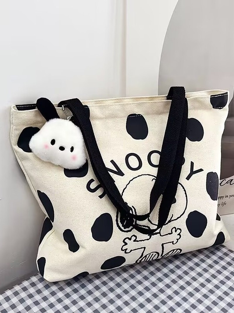 Torba na ramię z płótna z moty – Canvas Tote Bag recenzja i cena