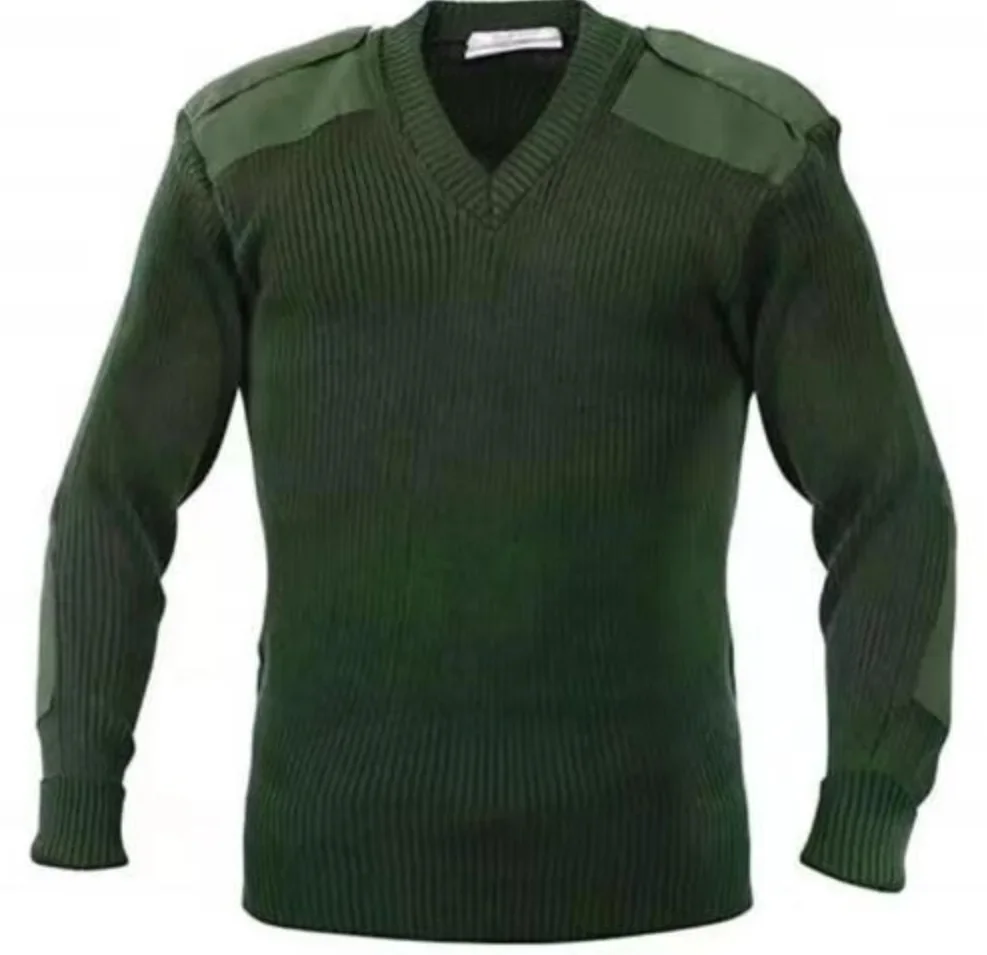 Europejskie i amerykańskie męs – Ribbed Knit Sweater recenzja i cena