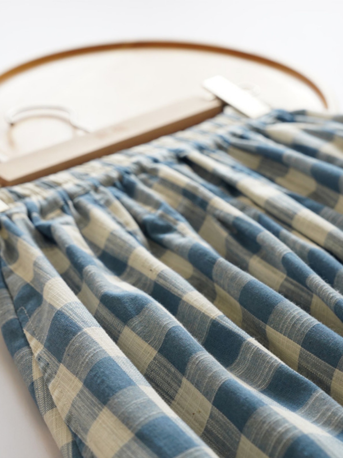 Luźna spódnica midi w niebiesk – A-Line Skirt Midi recenzja i cena