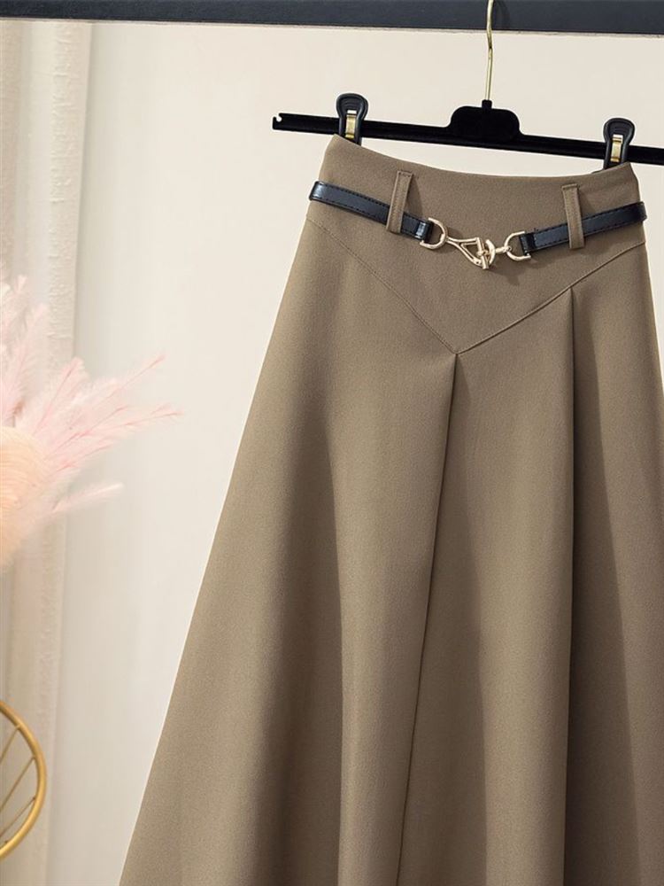 Wiosenno-jesienna spódnica dam – A-Line Skirt Midi recenzja i cena