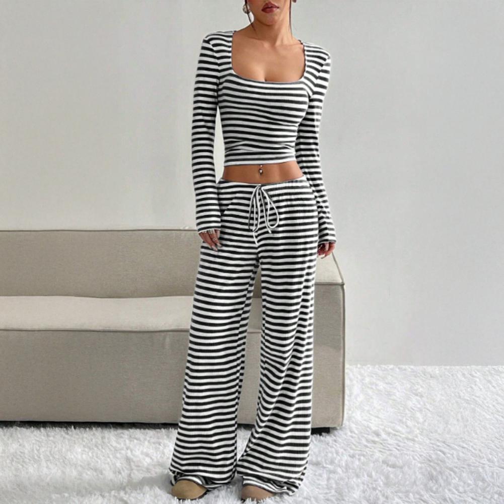 Damskie dwuczęściowe zestawy w – Wide Leg Palazzo Pants recenzja i cena