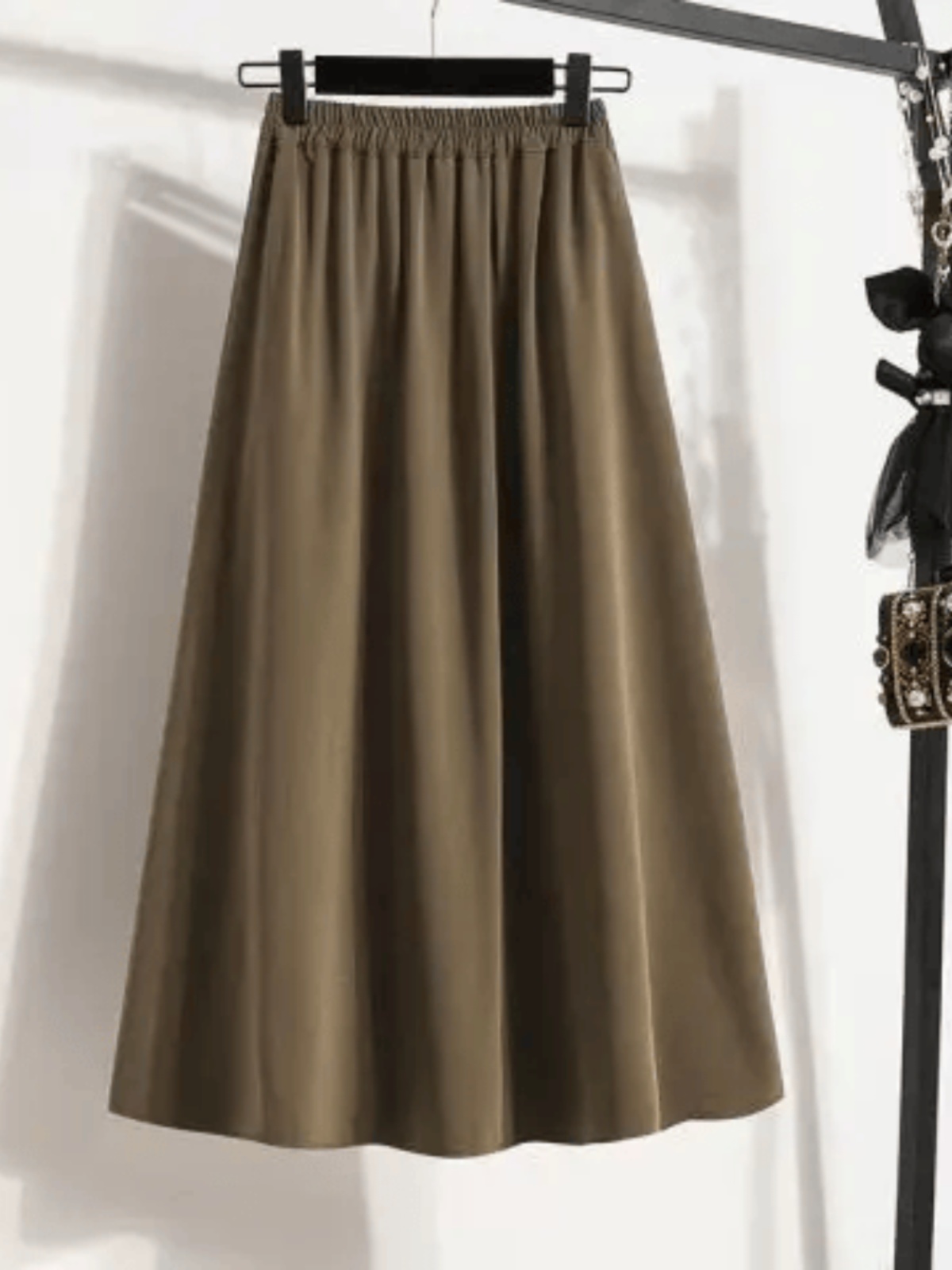Damska spódnica midi plus size – A-Line Skirt Midi recenzja i cena