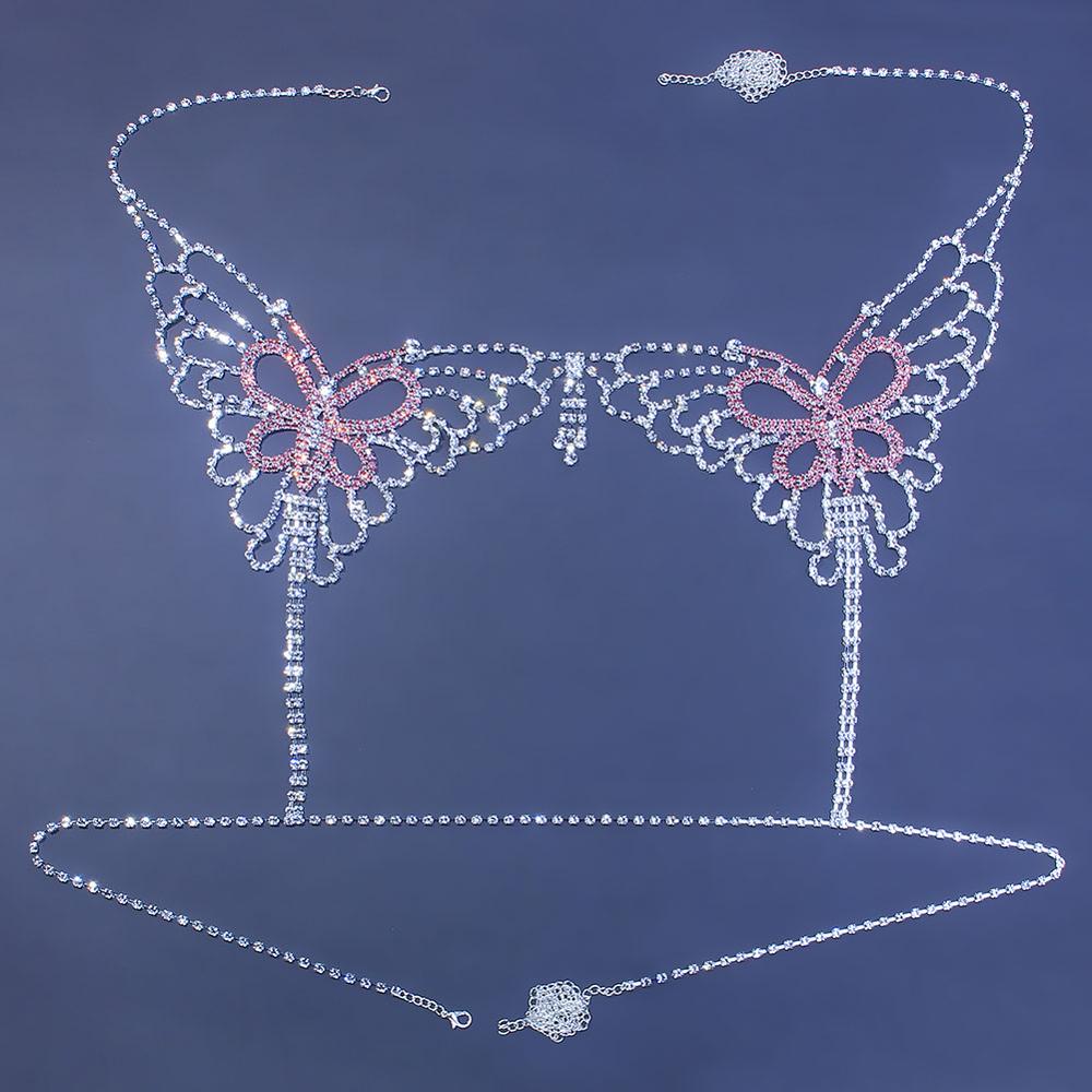 Seksowny motyl łańcuszek z kry – Women'S Fashion Harness recenzja i cena