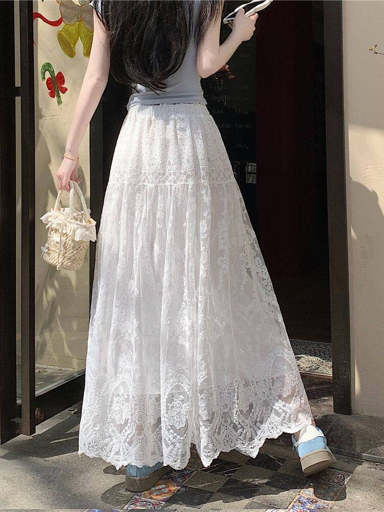 Damska spódnica midi plus size – A-Line Skirt Midi recenzja i cena