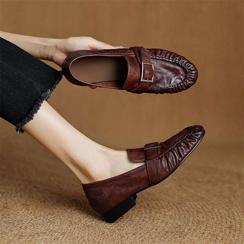 New Autumn Genuine Leather Wom – Women'S Fashion Footwear recenzja i cena