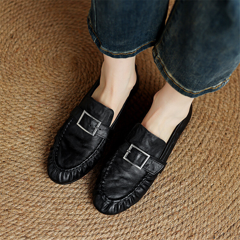 New Autumn Genuine Leather Wom – Women'S Fashion Footwear recenzja i cena