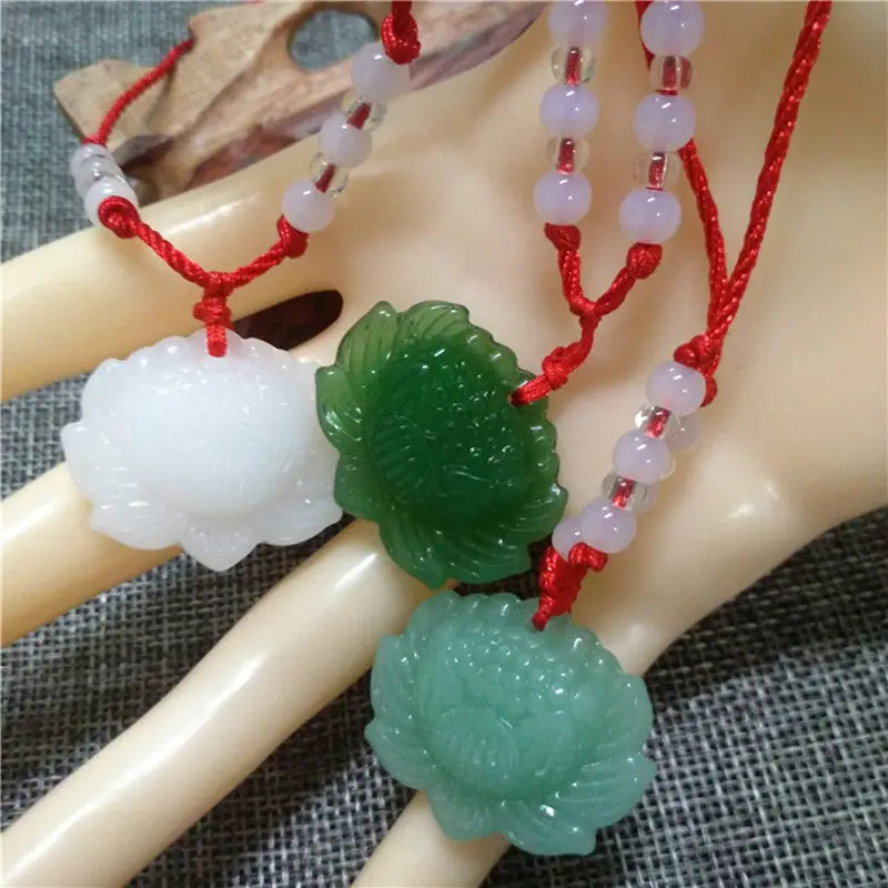 Naturalna zieleń Jade Lotus wi – Women Fashion Jewellery recenzja i cena
