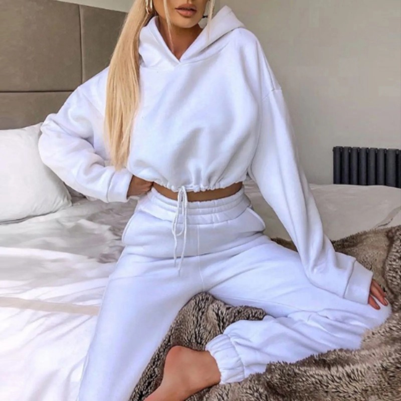 Komplet damski na jesień-zimę  – Hoodie Women Oversized recenzja i cena