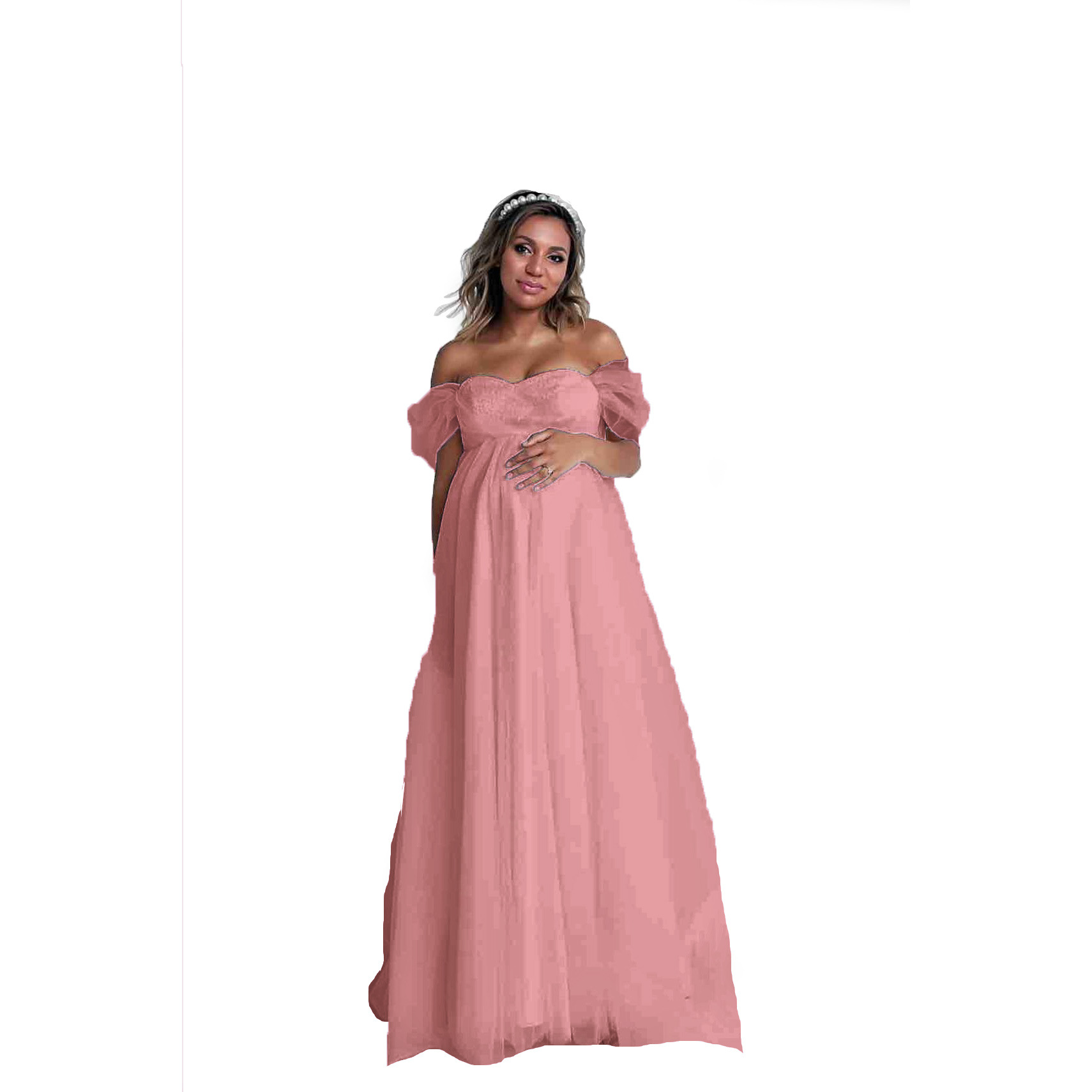 Sukienka ciążowa bez ramiączek – Women Fashion Photoshoot recenzja i cena