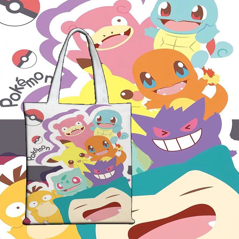 Torba płócienna Pokémon, urocz – Canvas Tote Bag recenzja i cena