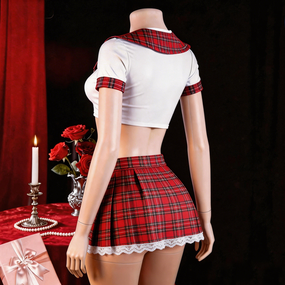 Czerwona seksowna bielizna dam – Women'S Fashion Line recenzja i cena