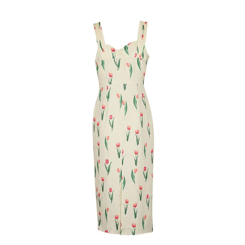 Modna sukienka crop z kwiatowy – A-Line Skirt Midi recenzja i cena