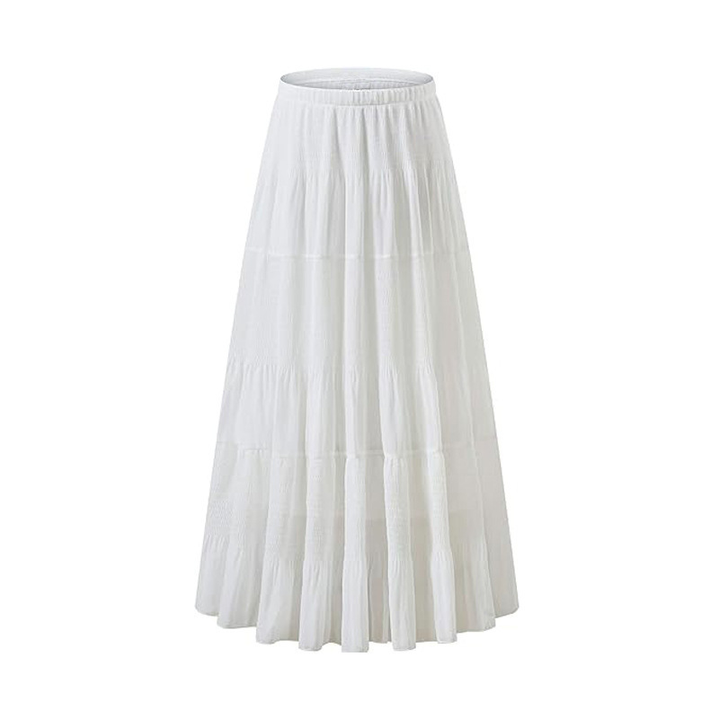 Długa spódnica damska z wysoki – A-Line Skirt Midi recenzja i cena