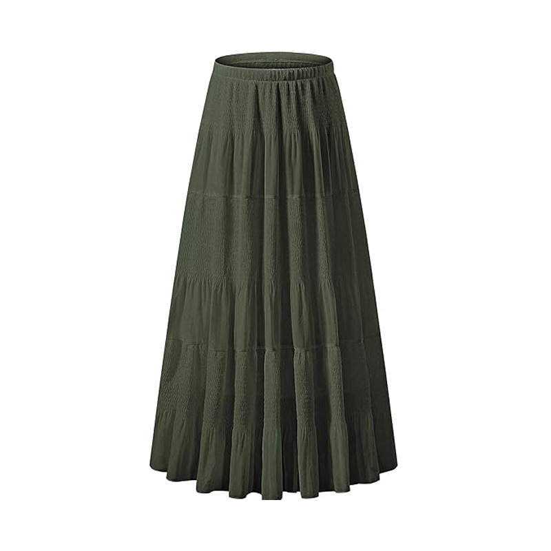 Długa spódnica damska z wysoki – A-Line Skirt Midi recenzja i cena