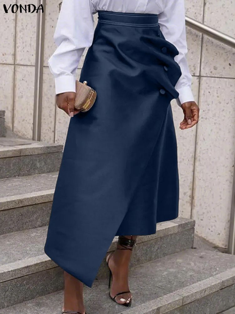 Spódnice satynowe plus size VO – A-Line Skirt Midi recenzja i cena