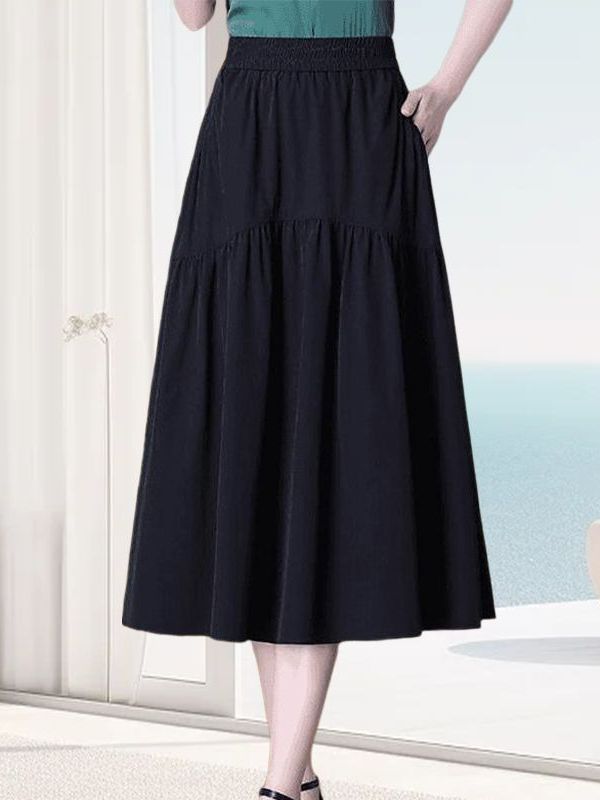 Wygodna spódnica midi w kształ – A-Line Skirt Midi recenzja i cena